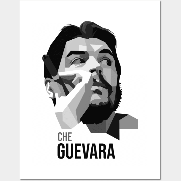 Che Guevara Wall Art by mursyidinejad